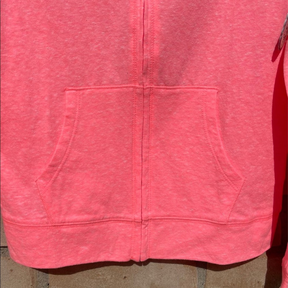 NEW SO Girls Full Zip Hoodie Lightweight T-Shirt Material Size 12 *READ* - Picture 4 of 12